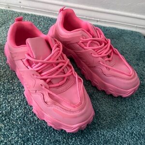 Beautiful Pink Sneakers